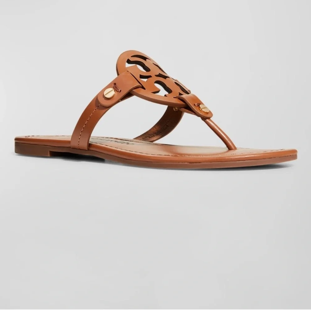 Tory Burch Miller Vintage Vachetta Sandals 6